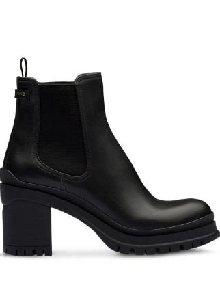 short prada combat boots|Prada chunky heel ankle boots.